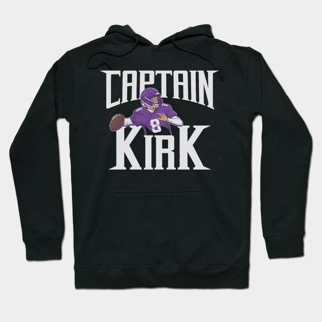 Kirk Cousins Captain Hoodie by Chunta_Design